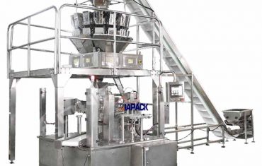 תיק מבצעים סיבובי אוטומטי עם מכונת איטום רוכסן