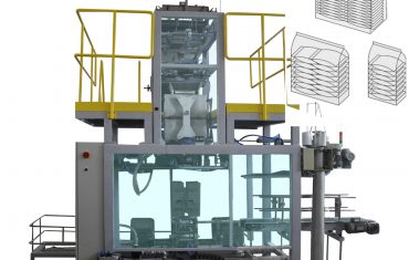 קו אריזה אוטומטי של חבילת שקיות רכות