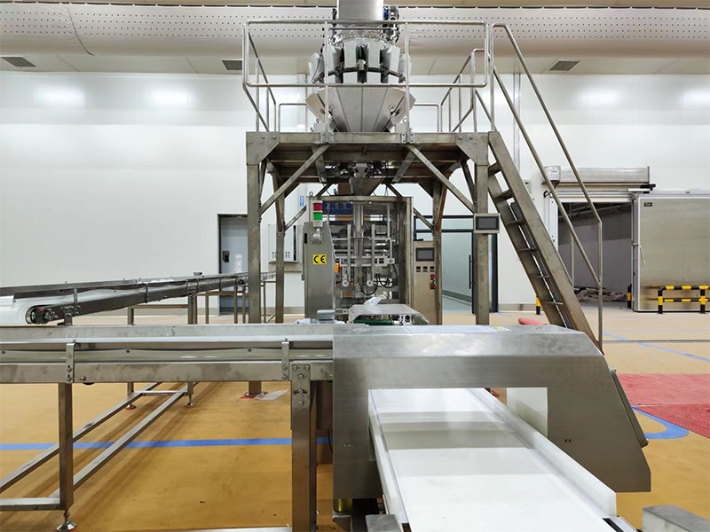 מכונת אריזה אוטומטית למזון קפוא.6