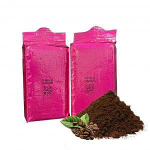 מכונת אריזה אוטומטית של שקיות ואקום לבנים לאבקת קפה של 250 גרם