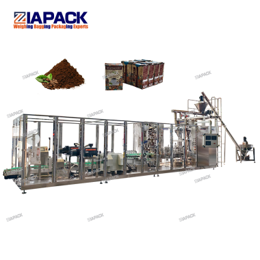 ZL100V2 Roast Coffee Powder  Vacuum Packaging Machine with Label Top Sticking